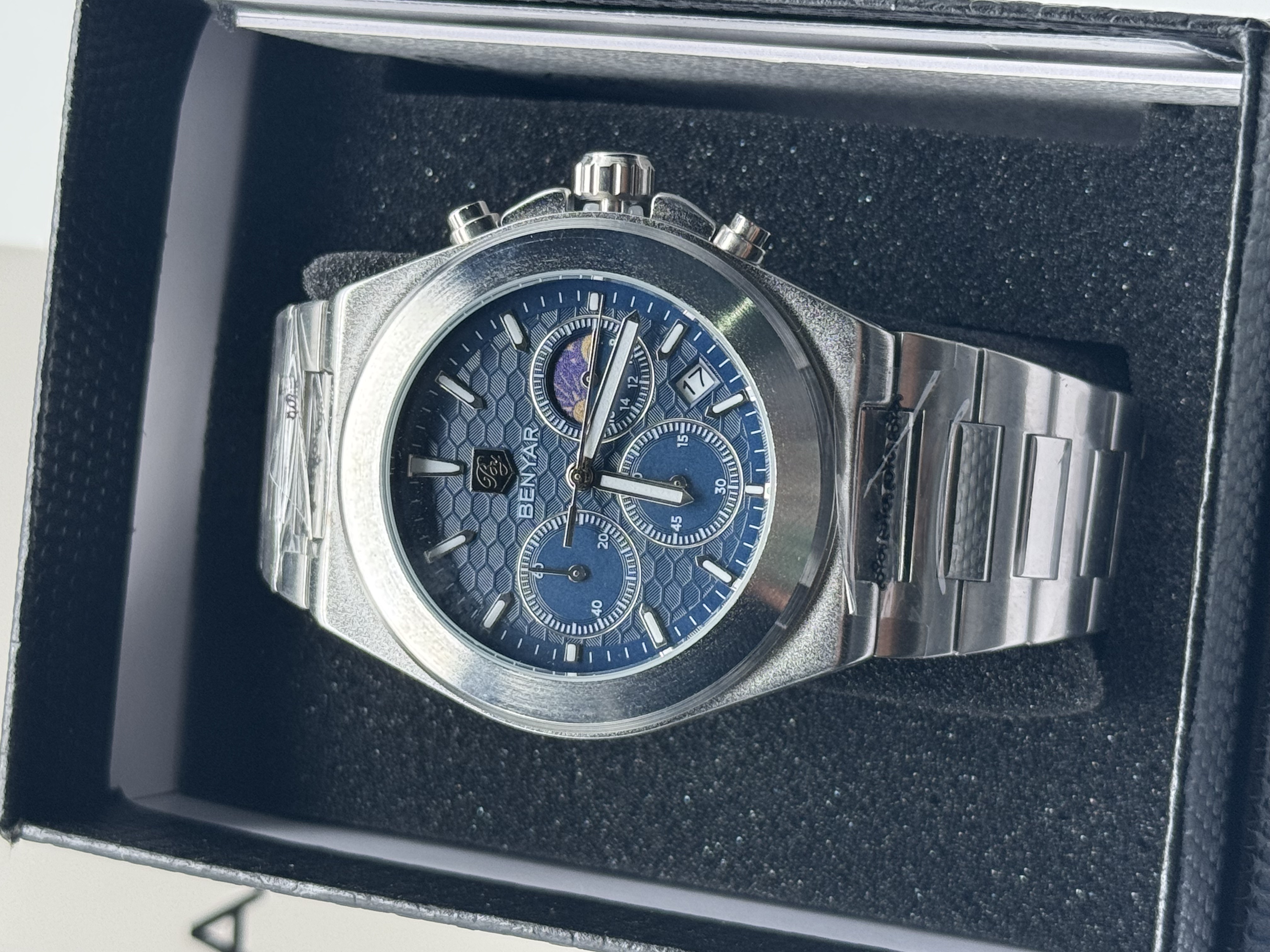 BENYAR Watch 5220 Define your Elegance. Define your Time Blue silver